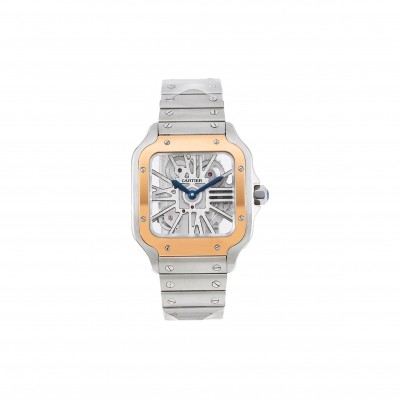 CARTIER SANTOS DE SKELETON WATCH WAT01518